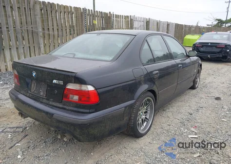 2003 BMW M5 from USA, damaged, VIN WBSDE93433CF92840